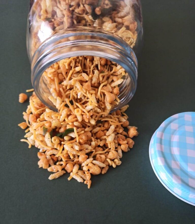 Mixture small 1 Mixture - Type of South Indian Snacks